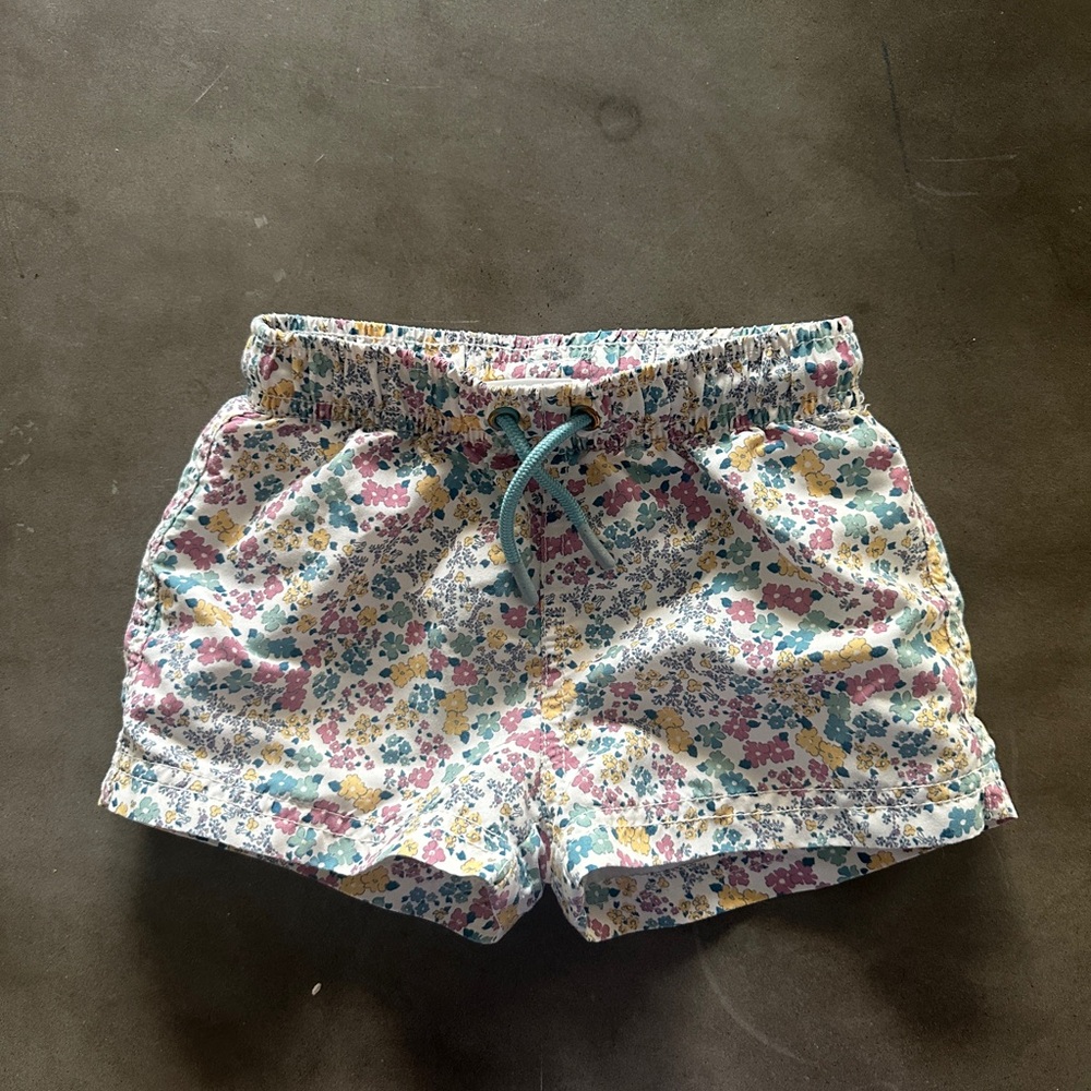Zara Floral Swim Shorts 12-24M